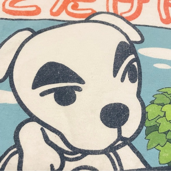 Animal Crossing K.K. Slider Dog T-Shirt Medium Video Game Guitar - Picture 3 of 16